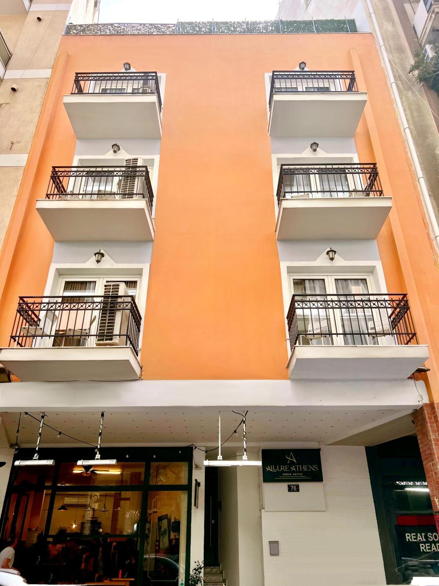 Allure Athens Urban Suites Εξωτερικό φωτογραφία